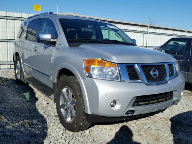 5N1AA0NE8DN601098 - 2013 NISSAN ARMADA PLA SILVER photo 1