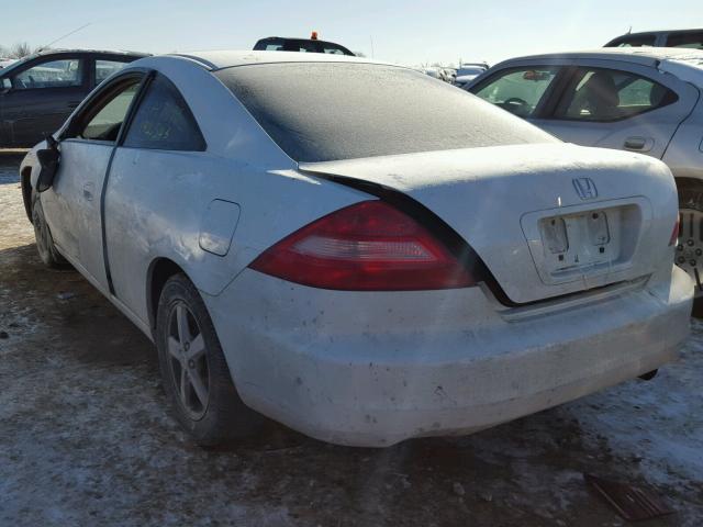 1HGCM72623A013280 - 2003 HONDA ACCORD EX WHITE photo 3