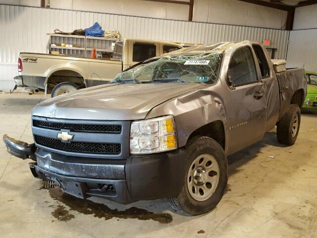 1GCEK19C88Z173565 - 2008 CHEVROLET SILVERADO GRAY photo 2