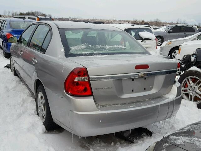 1G1ZS51F86F297695 - 2006 CHEVROLET MALIBU LS SILVER photo 3