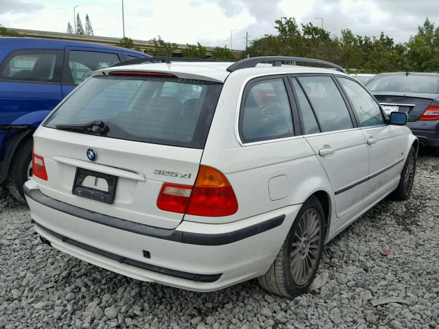 WBAAW33411EN80539 - 2001 BMW 325 IT WHITE photo 4