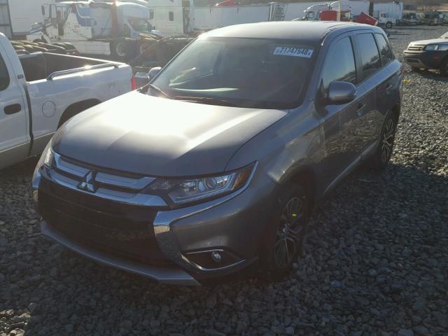 JA4AD3A34GZ000442 - 2016 MITSUBISHI OUTLANDER SILVER photo 2