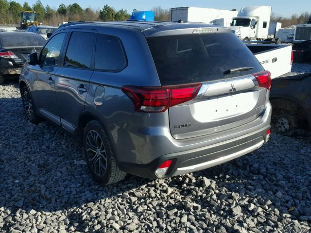 JA4AD3A34GZ000442 - 2016 MITSUBISHI OUTLANDER SILVER photo 3