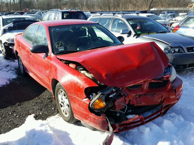 1G2NE52F84C113578 - 2004 PONTIAC GRAND AM S 红色 照片 1