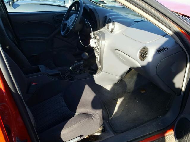 1G2NE52F84C113578 - 2004 PONTIAC GRAND AM S 红色 照片 5
