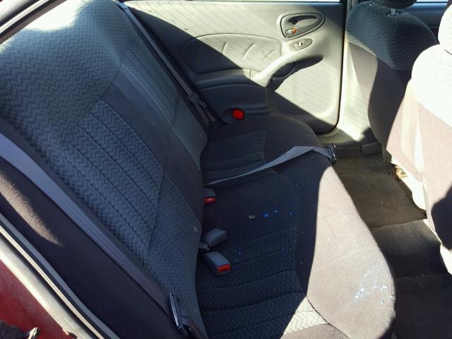 1G2NE52F84C113578 - 2004 PONTIAC GRAND AM S 红色 照片 6