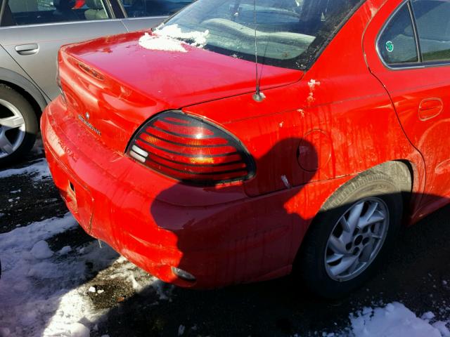 1G2NE52F84C113578 - 2004 PONTIAC GRAND AM S 红色 照片 9