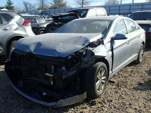 5NPE24AF8GH346661 - 2016 HYUNDAI SONATA SE SILVER photo 2