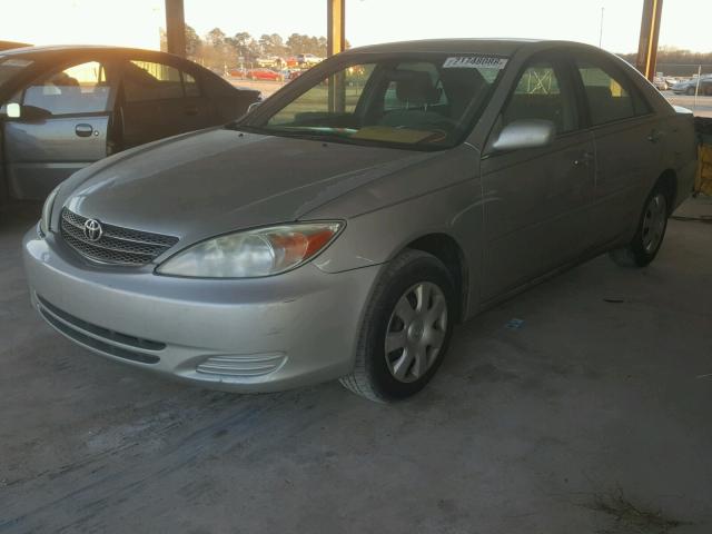 4T1BE32K12U603993 - 2002 TOYOTA CAMRY LE GRAY photo 2