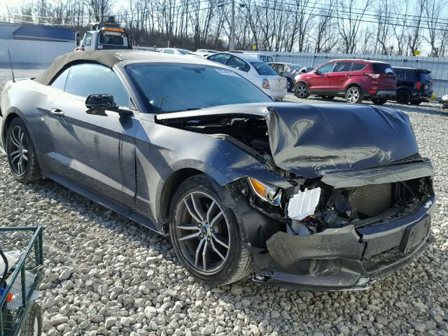 1FATP8UH3G5222252 - 2016 FORD MUSTANG GRAY photo 1