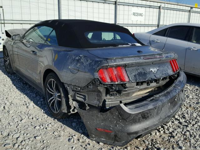 1FATP8UH3G5222252 - 2016 FORD MUSTANG GRAY photo 3