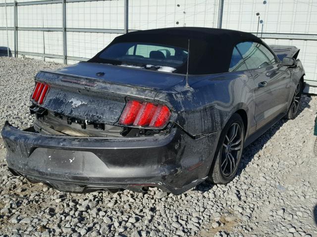 1FATP8UH3G5222252 - 2016 FORD MUSTANG GRAY photo 4