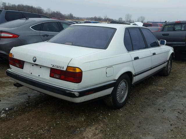 WBAGB4316K3212808 - 1989 BMW 735 I AUTO WHITE photo 4