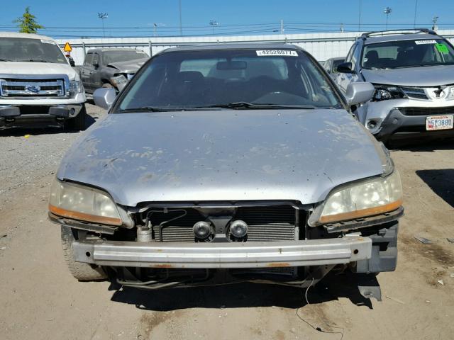 1HGCG22512A037893 - 2002 HONDA ACCORD EX GRAY photo 9