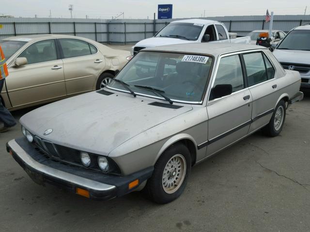 WBADC8408H1723051 - 1987 BMW 535 I AUTO GOLD photo 2