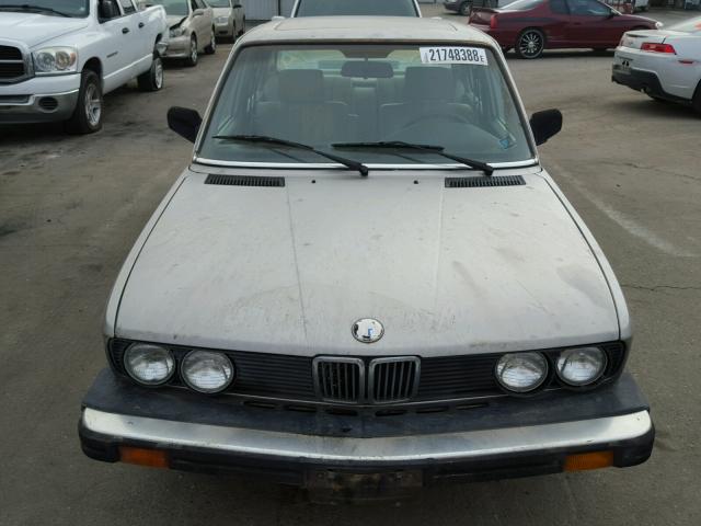 WBADC8408H1723051 - 1987 BMW 535 I AUTO GOLD photo 9