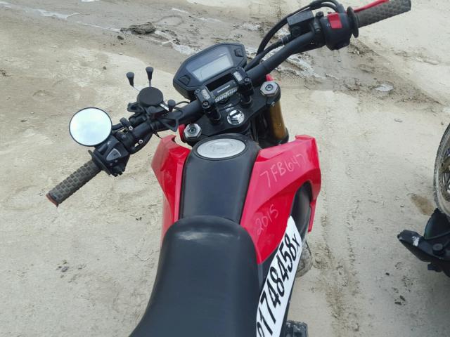 MLHJC6115F5107740 - 2015 HONDA GROM 125 RED photo 5