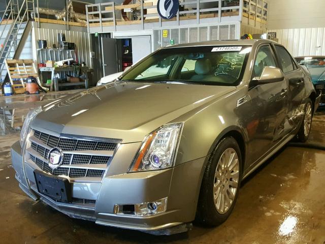 1G6DL5EV8A0115010 - 2010 CADILLAC CTS PERFOR رمادي صورة 2