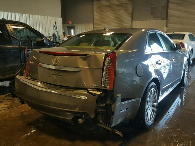 1G6DL5EV8A0115010 - 2010 CADILLAC CTS PERFOR رمادي صورة 4