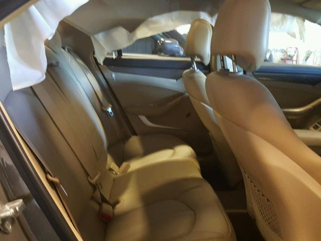 1G6DL5EV8A0115010 - 2010 CADILLAC CTS PERFOR رمادي صورة 6