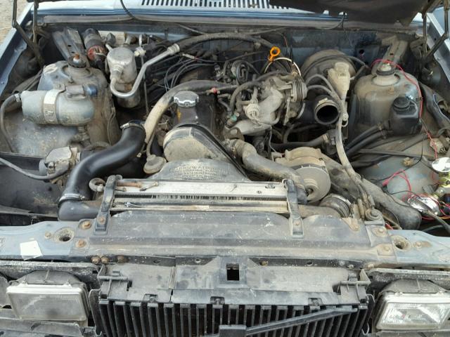 YV1FX8752F1000231 - 1985 VOLVO 745 GLE BLUE photo 7