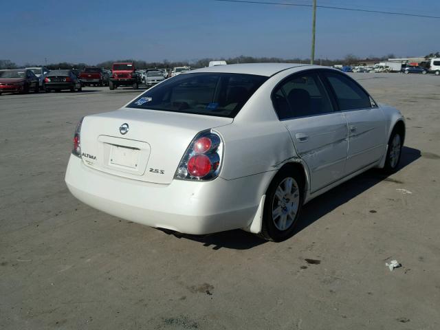 1N4AL11D85C353942 - 2005 NISSAN ALTIMA S WHITE photo 4