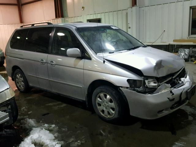 5FNRL18633B136450 - 2003 HONDA ODYSSEY EX SILVER photo 1