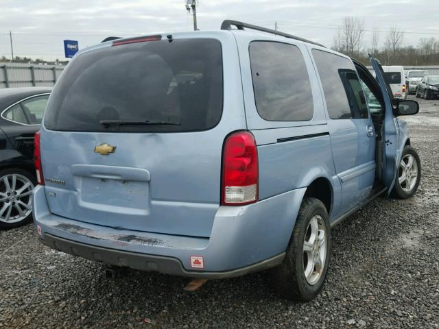 1GNDV33W07D204957 - 2007 CHEVROLET UPLANDER L BLUE photo 4