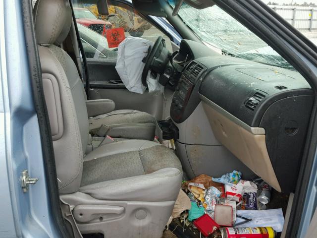 1GNDV33W07D204957 - 2007 CHEVROLET UPLANDER L 蓝色 照片 5