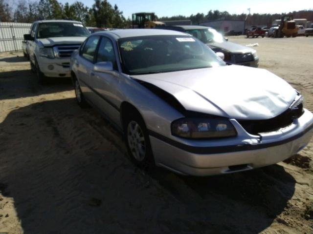 2G1WF52E349123245 - 2004 CHEVROLET IMPALA SILVER photo 1