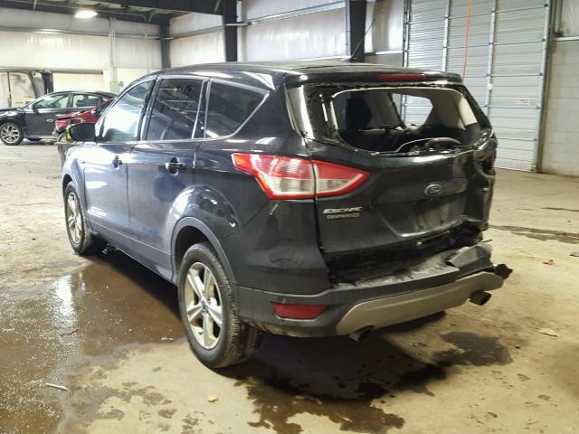 1FMCU0G70GUB02904 - 2016 FORD ESCAPE SE BLACK photo 3