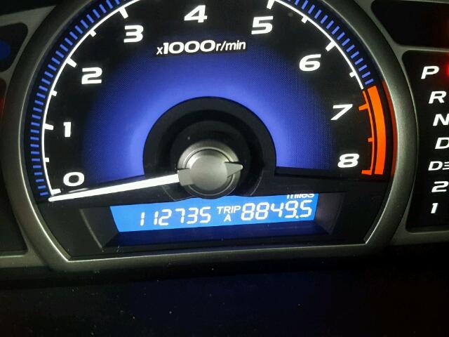 19XFA168X9E027771 - 2009 HONDA CIVIC EX ლურჯი ფოტო 8