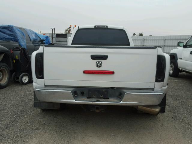 3D7MR46C45G777368 - 2005 DODGE RAM 3500 S WHITE photo 6