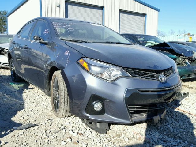 2T1BURHE2GC627784 - 2016 TOYOTA COROLLA L GRAY photo 1