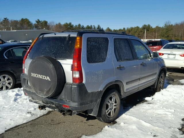 SHSRD78844U253417 - 2004 HONDA CR-V EX GRAY photo 4