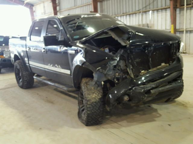 1FTPW14528FA27993 - 2008 FORD F150 SUPER BLACK photo 1