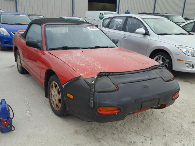 JN3MS36A1NW102113 - 1992 NISSAN 240SX RED photo 1