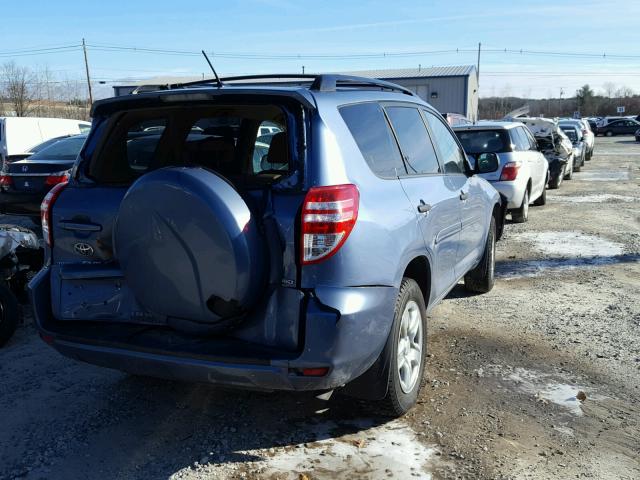 JTMBF33VX9D017684 - 2009 TOYOTA RAV4 BLUE photo 4