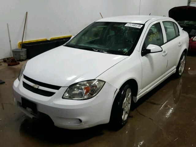 1G1AF5F54A7214641 - 2010 CHEVROLET COBALT 2LT WHITE photo 2