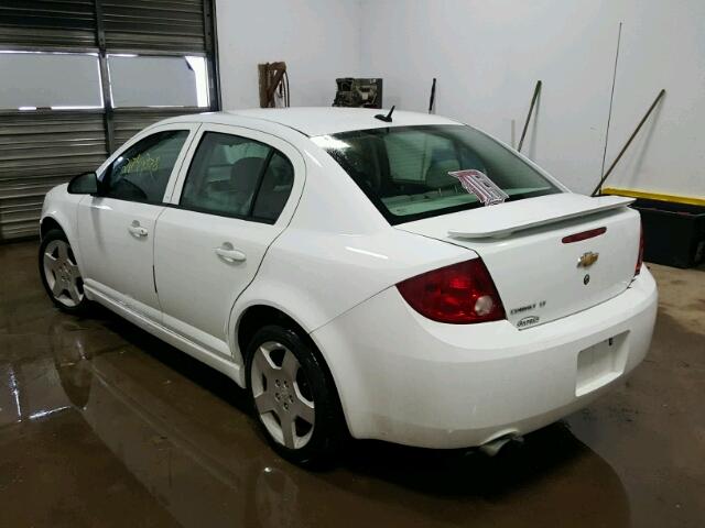 1G1AF5F54A7214641 - 2010 CHEVROLET COBALT 2LT WHITE photo 3