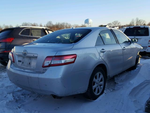 4T1BF3EK1BU138656 - 2011 TOYOTA CAMRY BASE SILVER photo 4