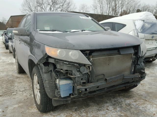 5XYKTCA17BG055860 - 2011 KIA SORENTO BA BLACK photo 9