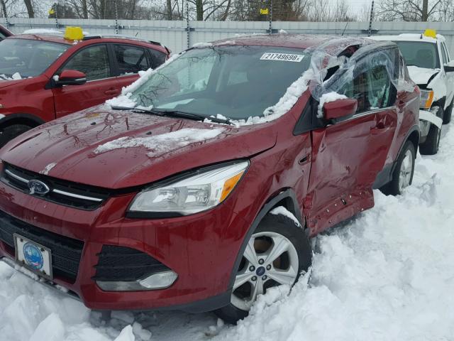 1FMCU9GX1EUA29916 - 2014 FORD ESCAPE SE RED photo 2