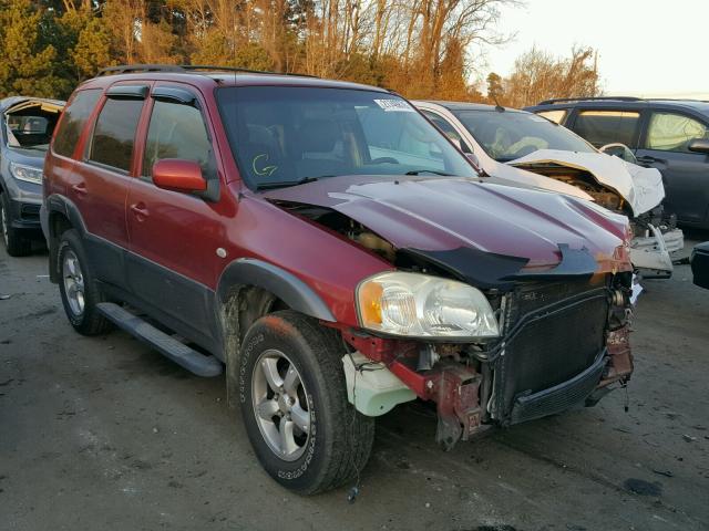 4F2YZ04105KM29226 - 2005 MAZDA TRIBUTE S RED photo 1