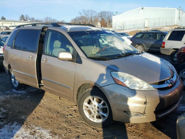 5TDBA22C16S069830 - 2006 TOYOTA SIENNA XLE TAN photo 1