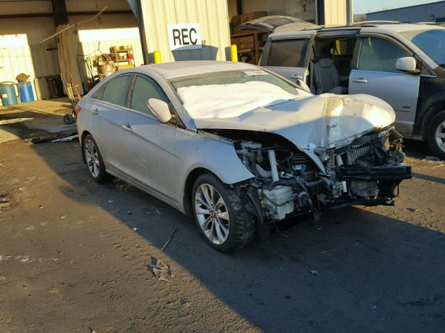 5NPEC4AB1BH217163 - 2011 HYUNDAI SONATA SE SILVER photo 1