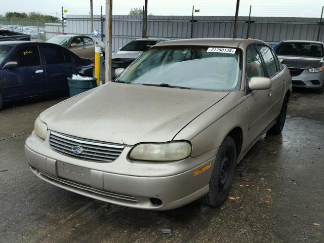 1G1ND52T7X6151030 - 1999 CHEVROLET MALIBU GOLD photo 2