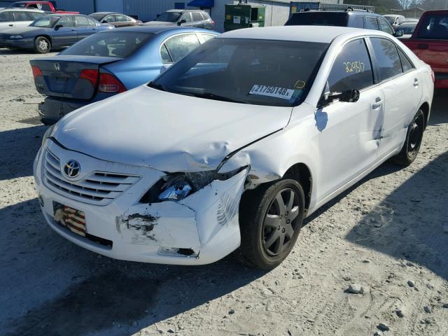 JTNBE46K673038153 - 2007 TOYOTA CAMRY NEW WHITE photo 2