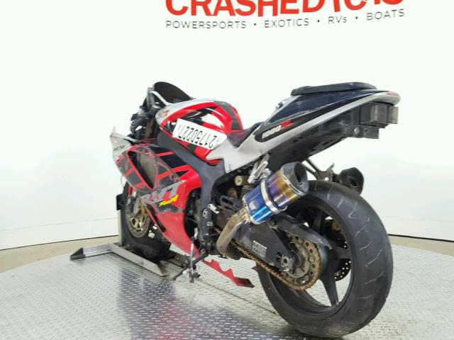 JH2SC45342M201297 - 2002 HONDA RVT1000 R RED photo 6