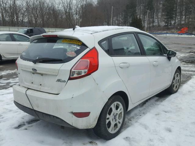 3FADP4EJ8EM200768 - 2014 FORD FIESTA SE WHITE photo 4